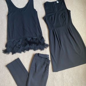 Stunning black size extra small bundle!
